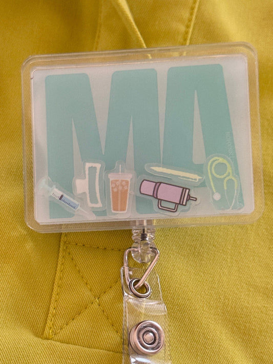 MA Shaker Badge Reel (tide)